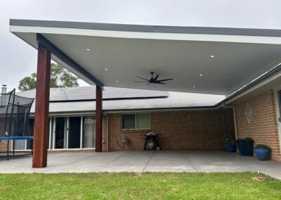 Werombi Patio Cover – Modern Outdoor Roof Installation